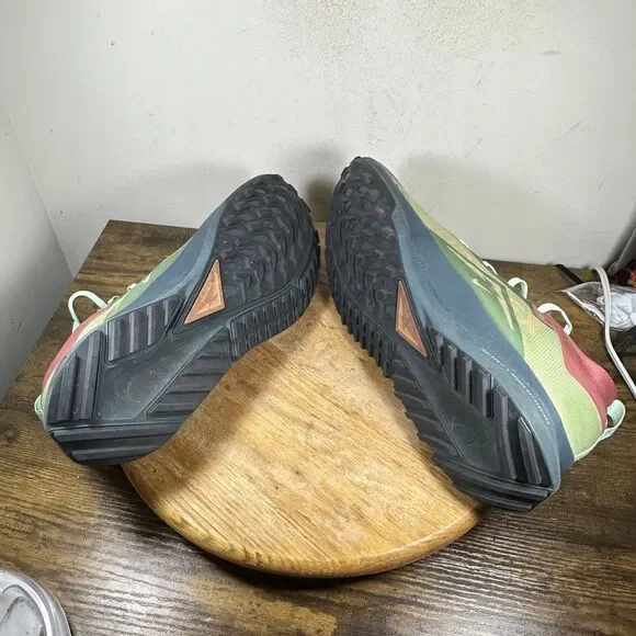 Nike Pegasus Trail 4 GORE-TEX Shoes Mens Size 13 Green Red Waterproof DJ7926-300 - Picture 7 of 8